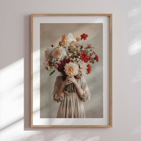 Plakat - Behind the Flowers - Incado