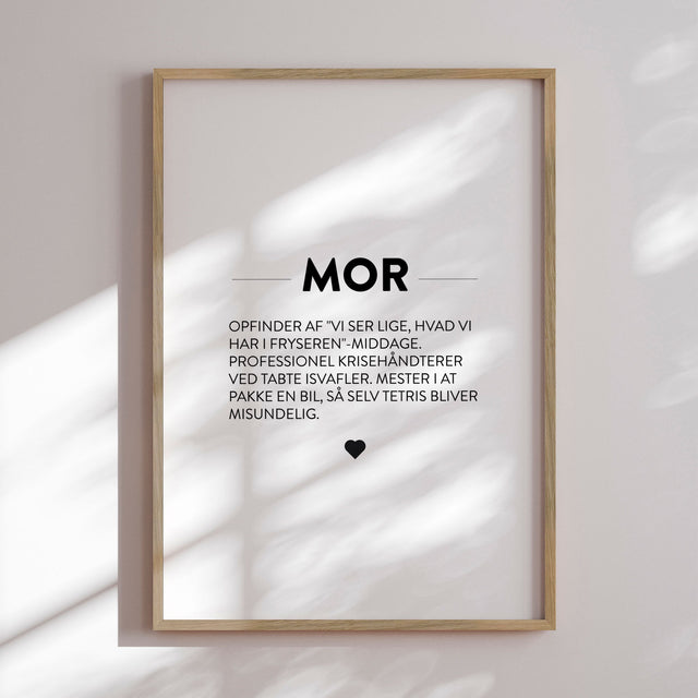 Plakat - Min Mor - Incado