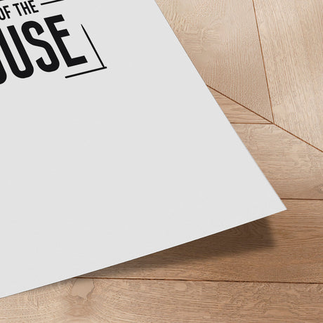 Plakat - Queen of the House - Incado