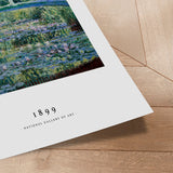 Plakat - Water Lilies and Japanese Bridge - Claude Monet - Incado