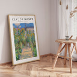 Plakat - Garden of Vétheuil - Claude Monet - Incado