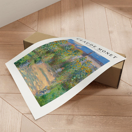 Plakat - Garden of Vétheuil - Claude Monet - Incado