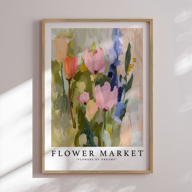 Plakat - Flowers of Dreams - Flower Market - Incado
