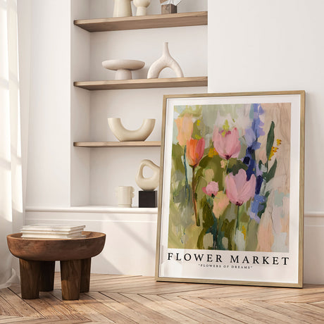 Plakat - Flowers of Dreams - Flower Market - Incado