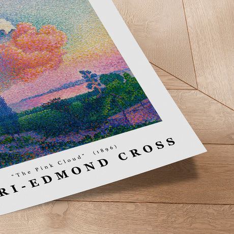 Plakat - The Pink Cloud - Henri-Edmond Cross - Incado