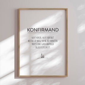 Plakat - Konfirmation - Incado