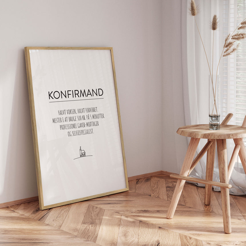Plakat - Konfirmation - Incado
