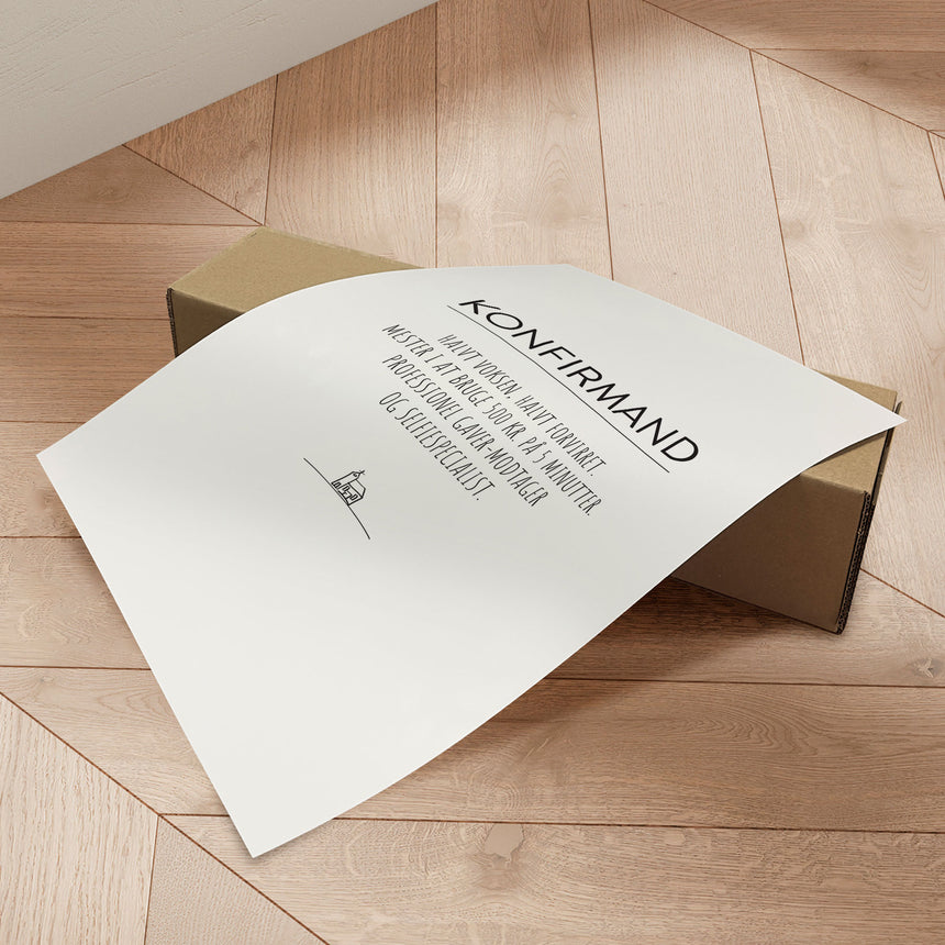 Plakat - Konfirmation - Incado