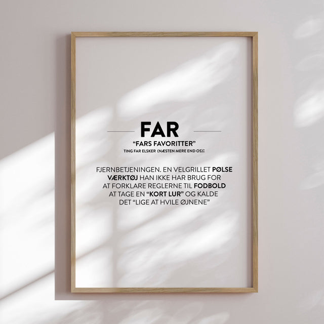 Plakat - Fars Favoritter - Incado