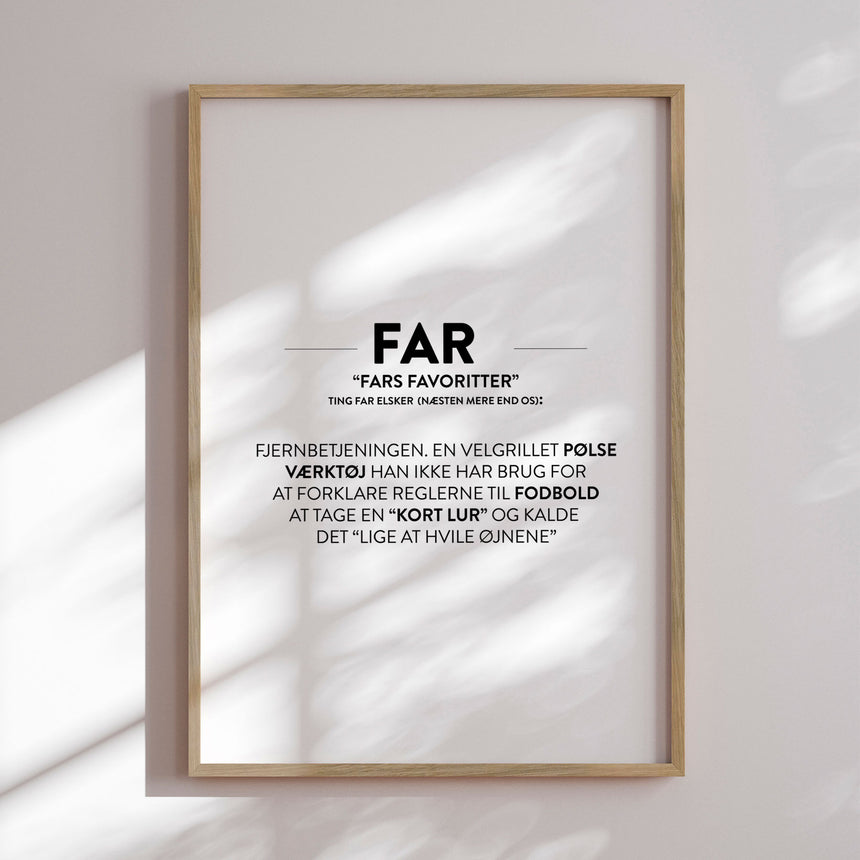 Plakat - Fars Favoritter - Incado