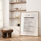 Plakat - Studenterhue Regler - Incado