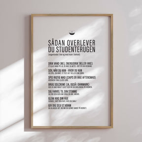 Plakat - Studenterugen - Incado