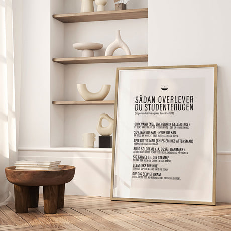 Plakat - Studenterugen - Incado