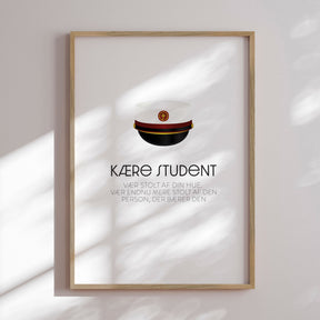 Plakat - Rød Student - Incado