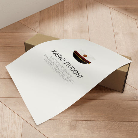 Plakat - Rød Student - Incado