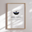 Plakat - Blå Student - Incado