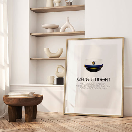 Plakat - Blå Student - Incado