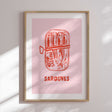 Plakat - Pink Sardines - Incado
