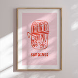 Plakat - Pink Sardines - Incado