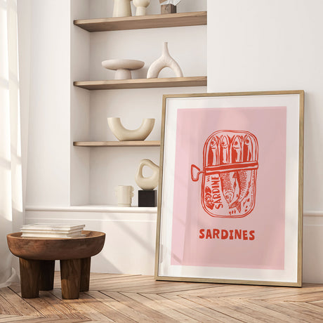 Plakat - Pink Sardines - Incado