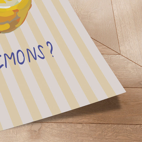 Plakat - Lemons? - Incado