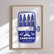 Plakat - Blue Sardines - Incado