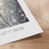 Plakat - Let it Snow