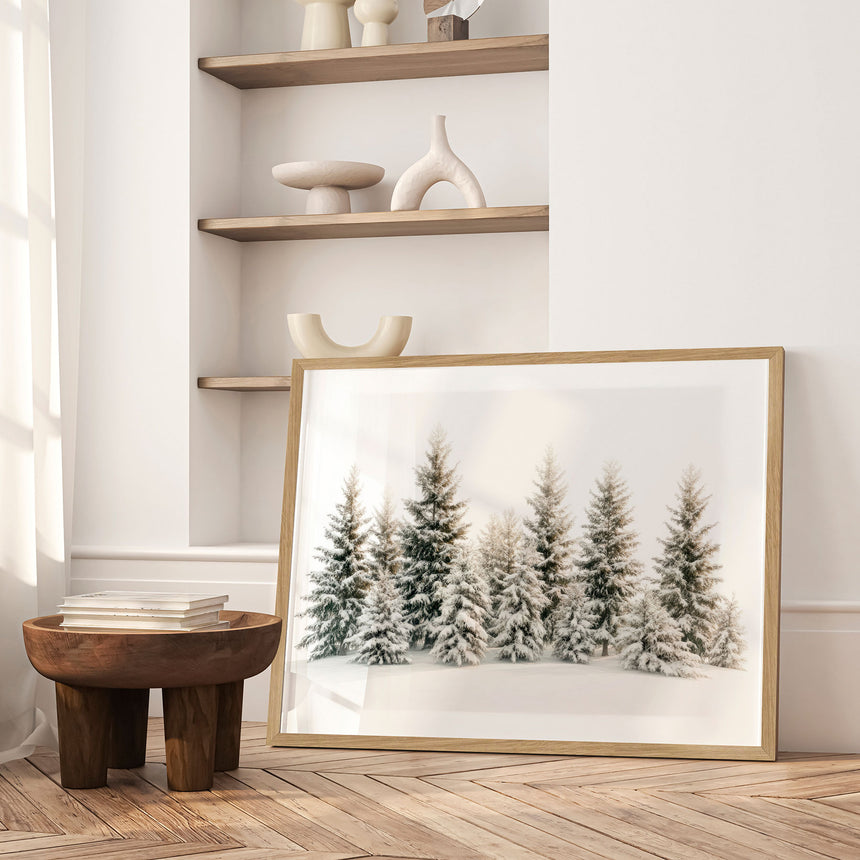 Plakat - Chrismas Trees