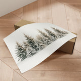 Plakat - Chrismas Trees