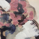 Håndlavet maleri med sort ramme - Pink Lady II - Mixed media - Incado
