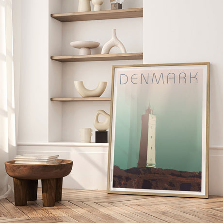 Plakat - Blåvandshuk fyr - Incado