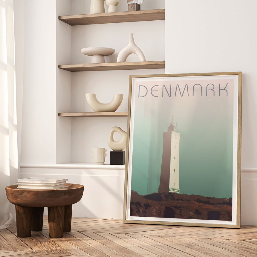 Plakat - Blåvandshuk fyr - Incado