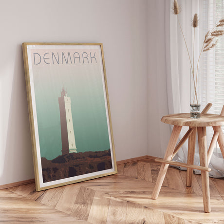 Plakat - Blåvandshuk fyr - Incado