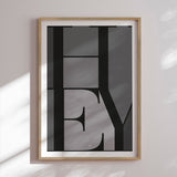 Plakat - Hey - Incado