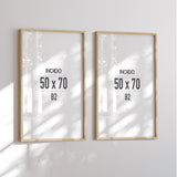 Billedvæg m. rammer og plakater - Duo - Incado