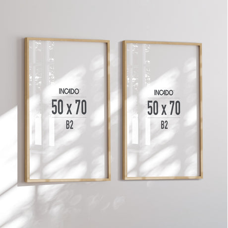 Billedvæg m. rammer og plakater - Duo - Incado