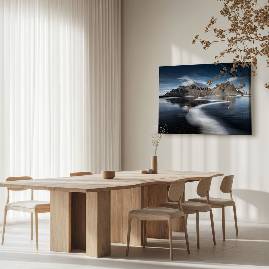 Lærredstryk - Stokksnes Iceland - Mads Iversen