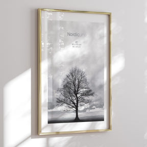 Aluminiumsramme - Messing - NordicLine - Incado
