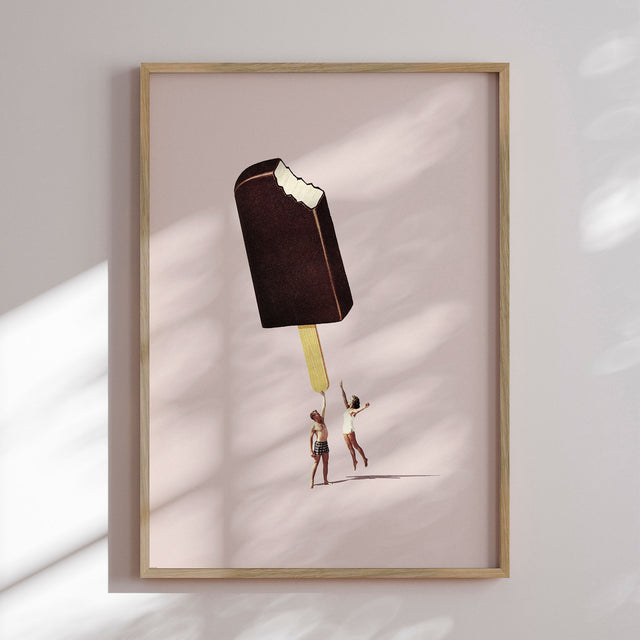 Plakat - Ice Cream - Maarten Léon - Incado