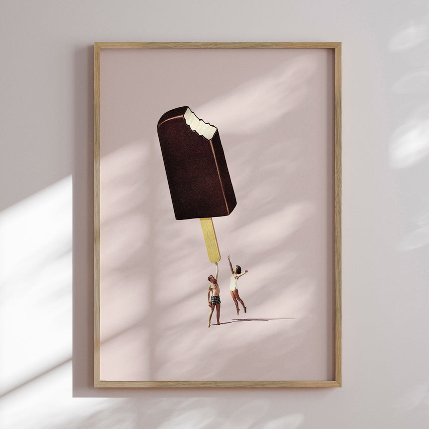 Plakat - Ice Cream - Maarten Léon - Incado