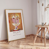 Plakat - Cubist Face Mosaic - Paul Klee - Incado