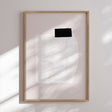 Plakat - Silent Structure With Black on White Texture - uplusmestudio - Incado