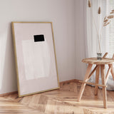 Plakat - Silent Structure With Black on White Texture - uplusmestudio - Incado