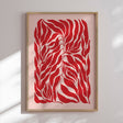 Plakat - Red Leaf Harmony - Elena Ristova - Incado