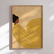 Plakat - The Woman With the Yellow Stripes - Bea Müller - Incado