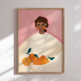 Plakat - The Woman With the Oranges - Bea Müller - Incado
