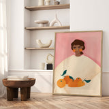 Plakat - The Woman With the Oranges - Bea Müller - Incado