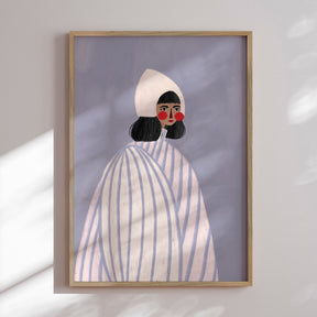 Plakat - The Woman With the White Hat - Bea Müller - Incado