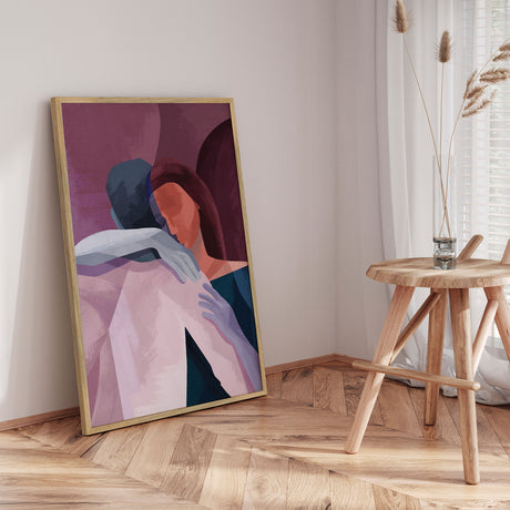 Plakat - Embrace of Souls - Goed Blauw - Incado
