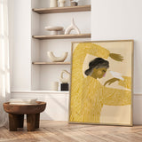 Plakat - The Woman With a Bird - Bea Müller - Incado